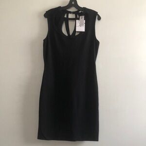 Diane Von Furstenberg Black Sheath Cocktail Dress